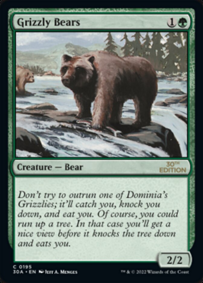 Grizzly Bears [30th Anniversary Edition] | Game Master's Emporium (The New GME)
