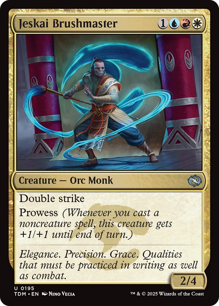 Jeskai Brushmaster [Tarkir: Dragonstorm] | Game Master's Emporium (The New GME)