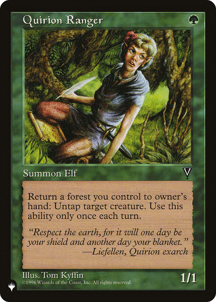 Quirion Ranger [The List Reprints] | Game Master's Emporium (The New GME)