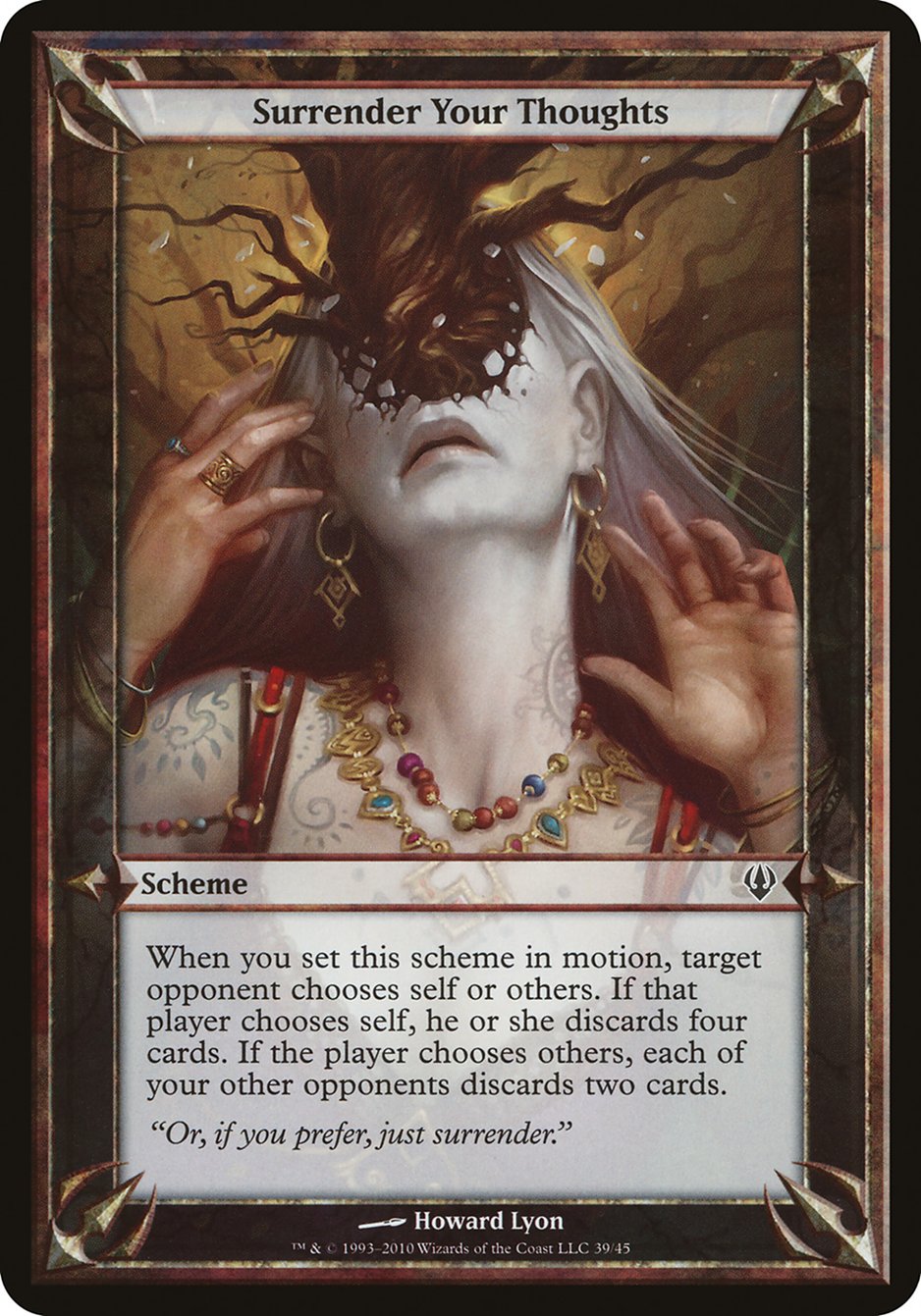 Surrender Your Thoughts (Schemes) [Archenemy Schemes] | Game Master's Emporium (The New GME)