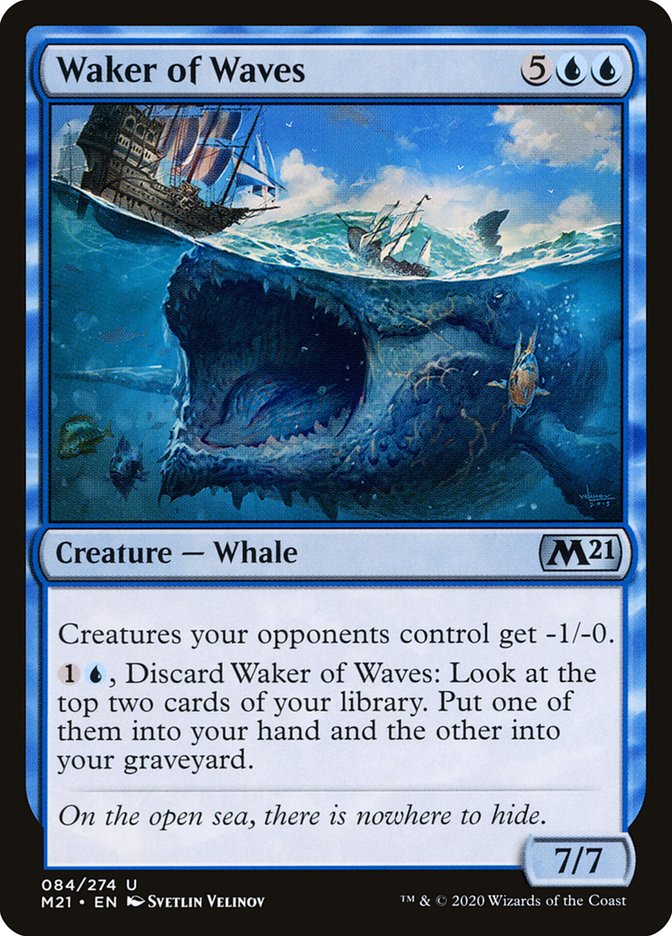 Waker of Waves [Core Set 2021] | Game Master's Emporium (The New GME)