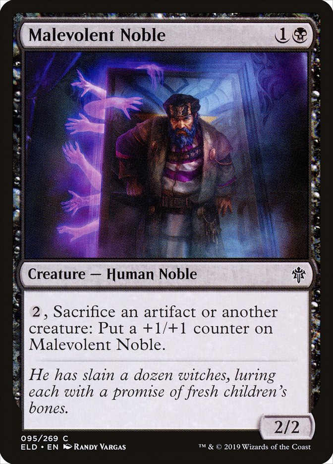 Malevolent Noble [Throne of Eldraine] | Game Master's Emporium (The New GME)