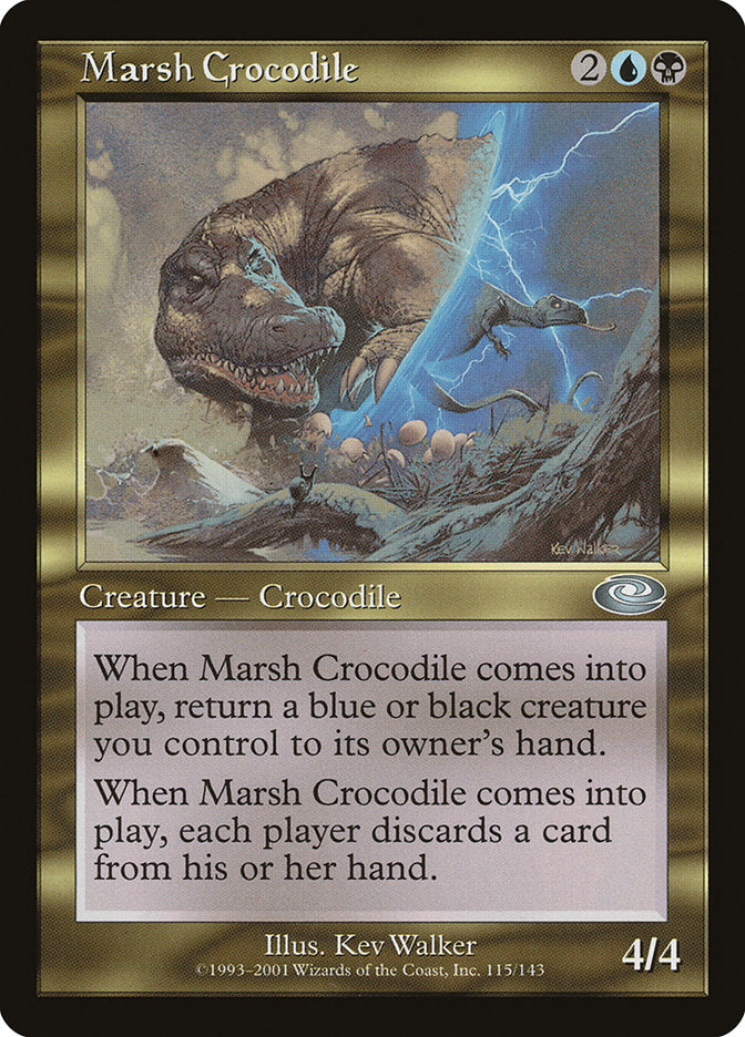 Marsh Crocodile [Planeshift] | Game Master's Emporium (The New GME)