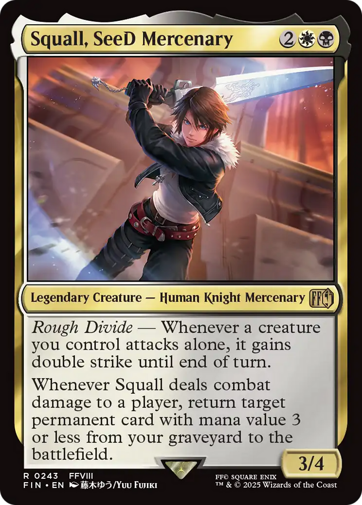 Squall, SeeD Mercenary [FINAL FANTASY] | Game Master's Emporium (The New GME)
