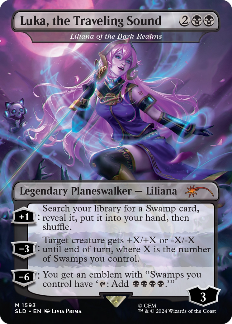 Luka, the Traveling Sound - Liliana of the Dark Realms [Secret Lair Drop Series] | Game Master's Emporium (The New GME)