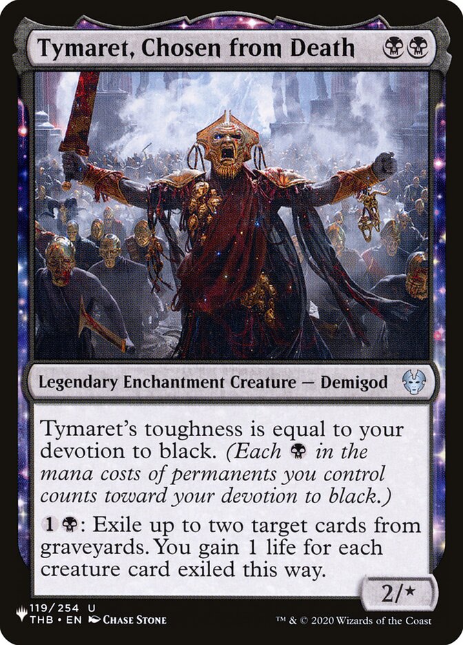 Tymaret, Chosen from Death [The List] | Game Master's Emporium (The New GME)