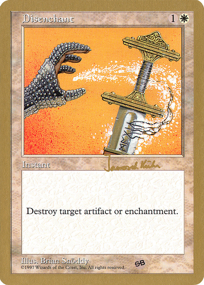 Disenchant (Janosch Kuhn) (SB) [World Championship Decks 1997] | Game Master's Emporium (The New GME)