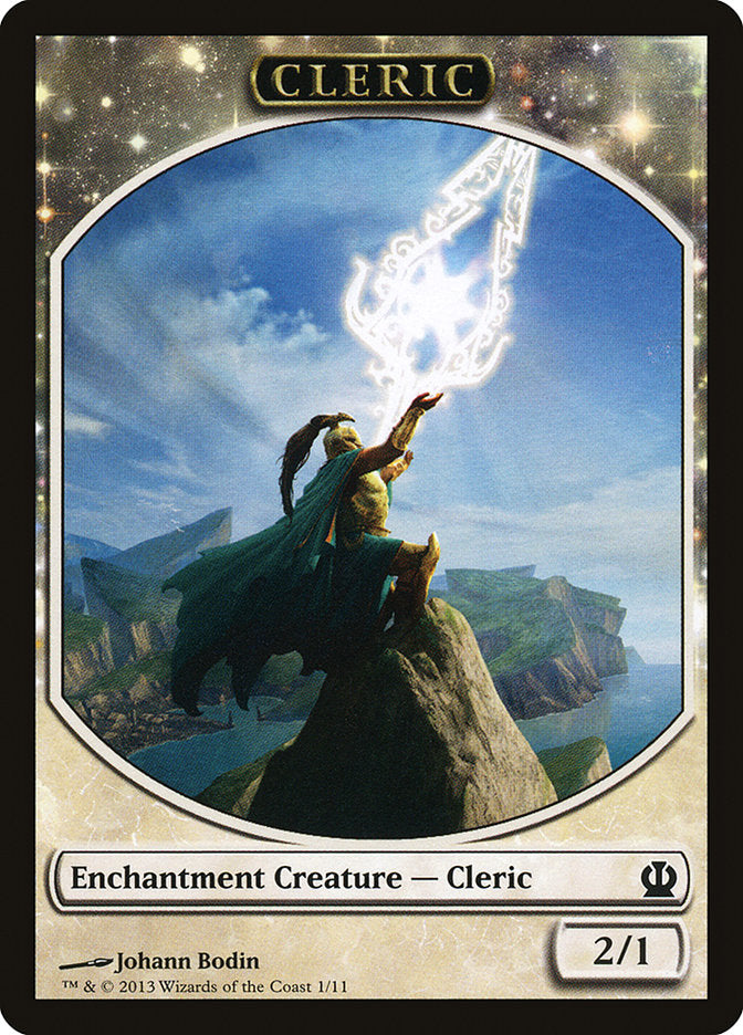 Cleric Token [Theros Tokens] | Game Master's Emporium (The New GME)