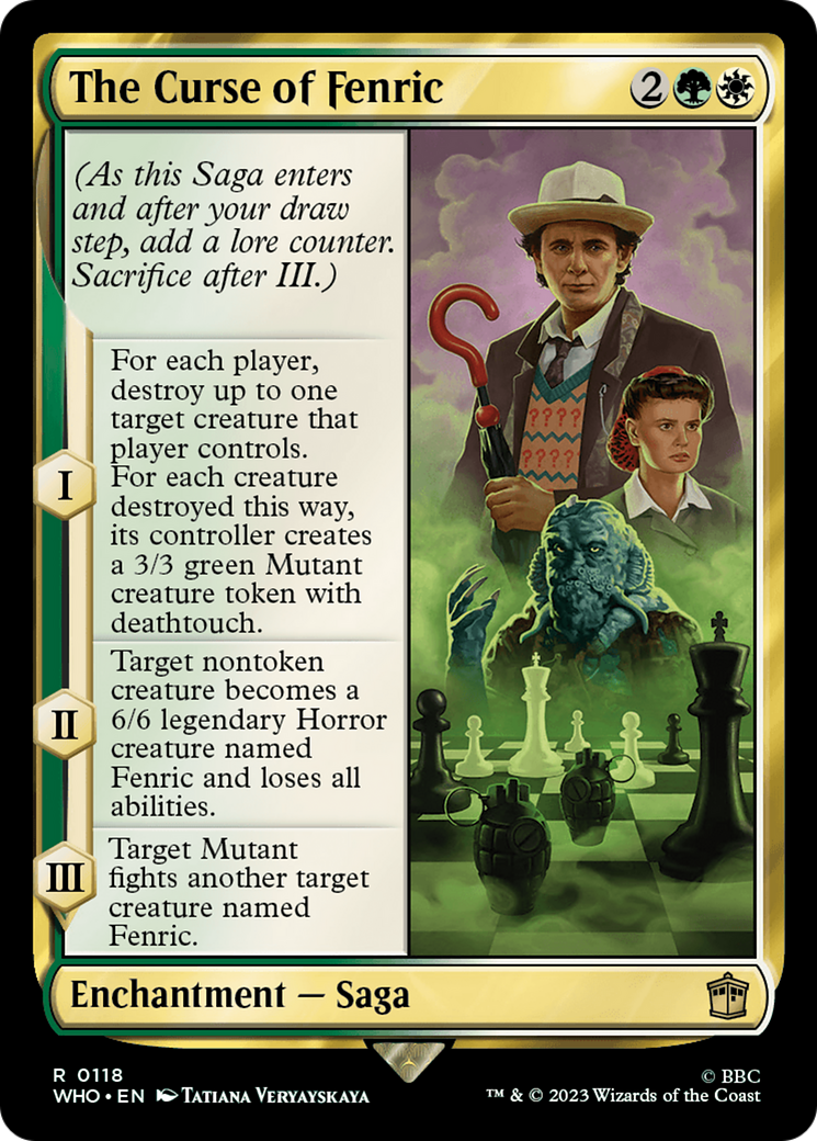 The Curse of Fenric [Doctor Who] | Game Master's Emporium (The New GME)