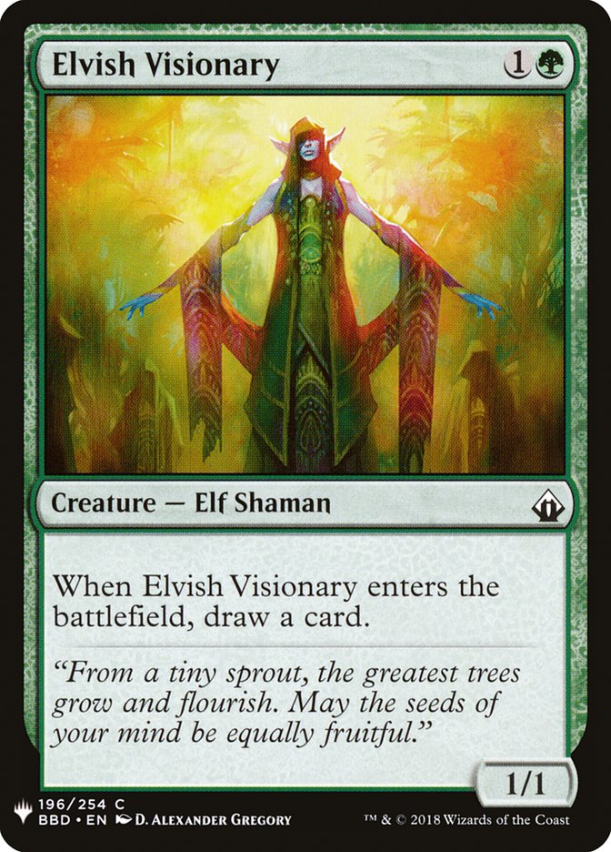 Elvish Visionary [Mystery Booster] | Game Master's Emporium (The New GME)