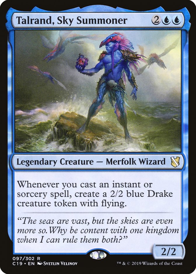 Talrand, Sky Summoner [Commander 2019] | Game Master's Emporium (The New GME)