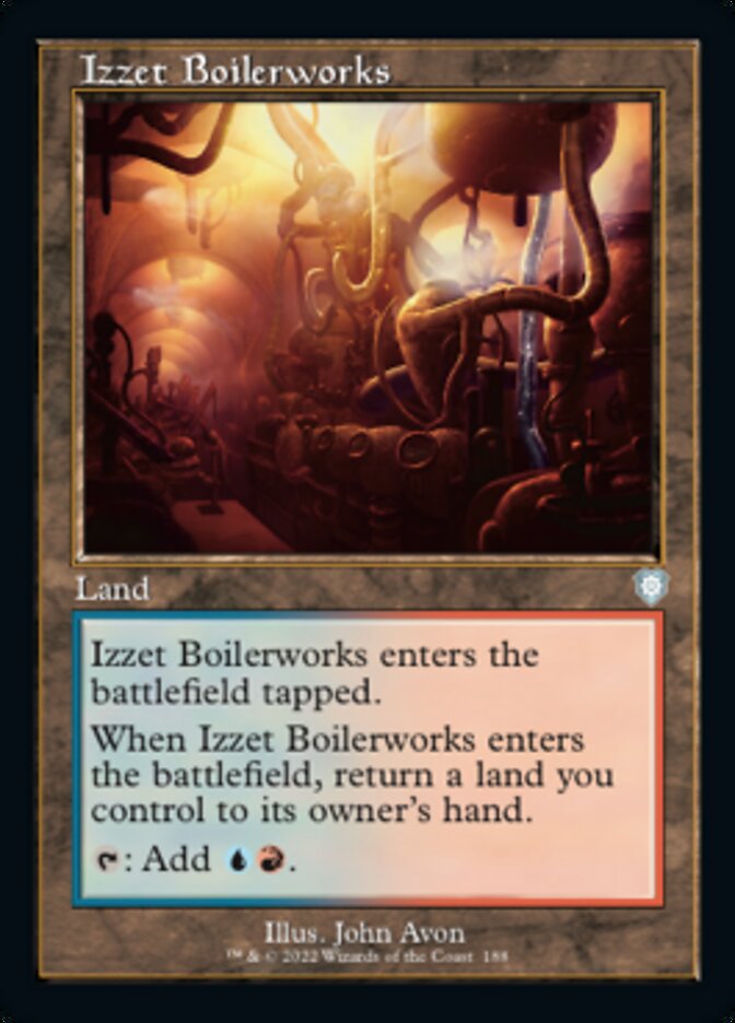 Izzet Boilerworks (Retro) [The Brothers' War Commander] | Game Master's Emporium (The New GME)