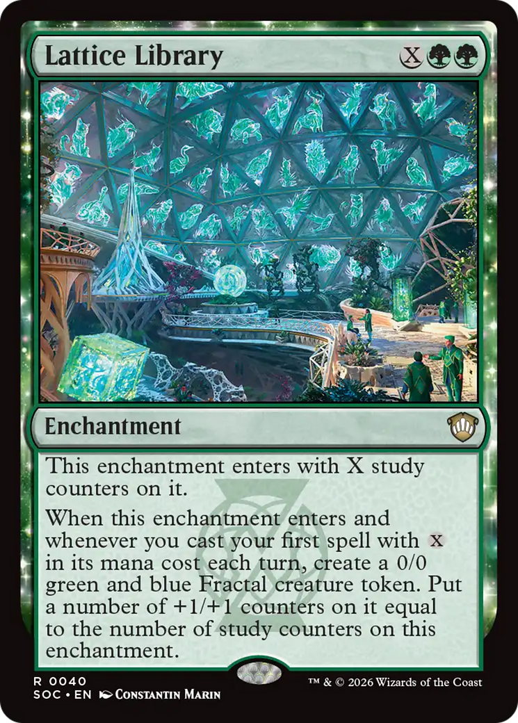 Lattice Library [Secrets of Strixhaven Commander] | Game Master's Emporium (The New GME)