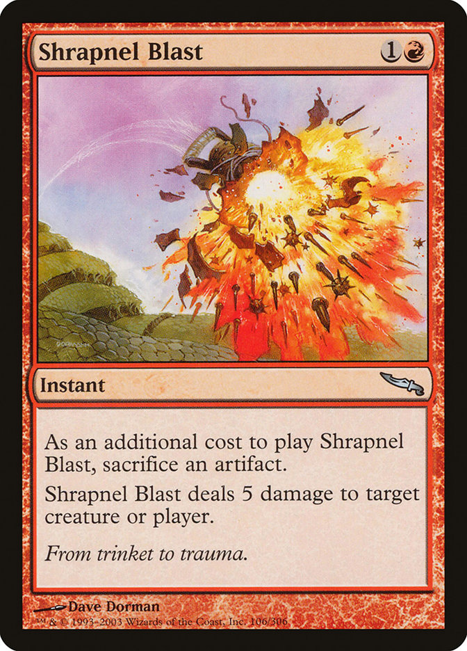 Shrapnel Blast [Mirrodin] | Game Master's Emporium (The New GME)
