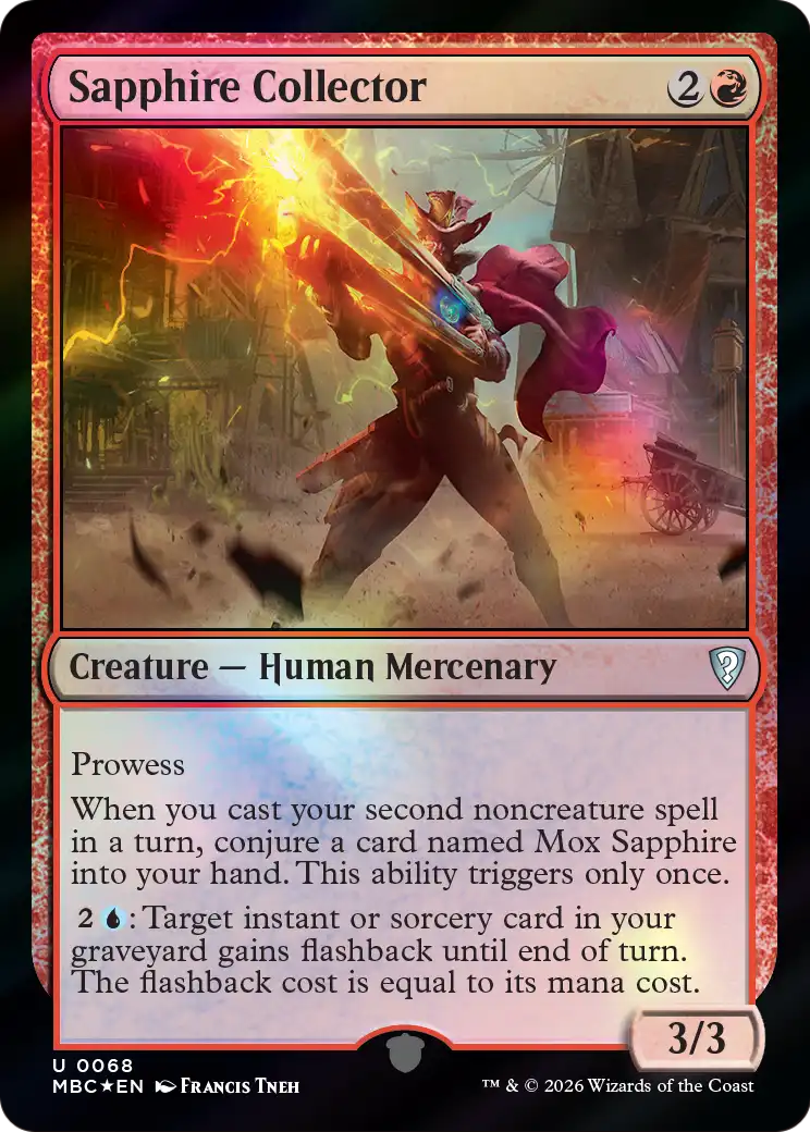 Sapphire Collector [Mystery Booster: Commander Edition] | Game Master's Emporium (The New GME)