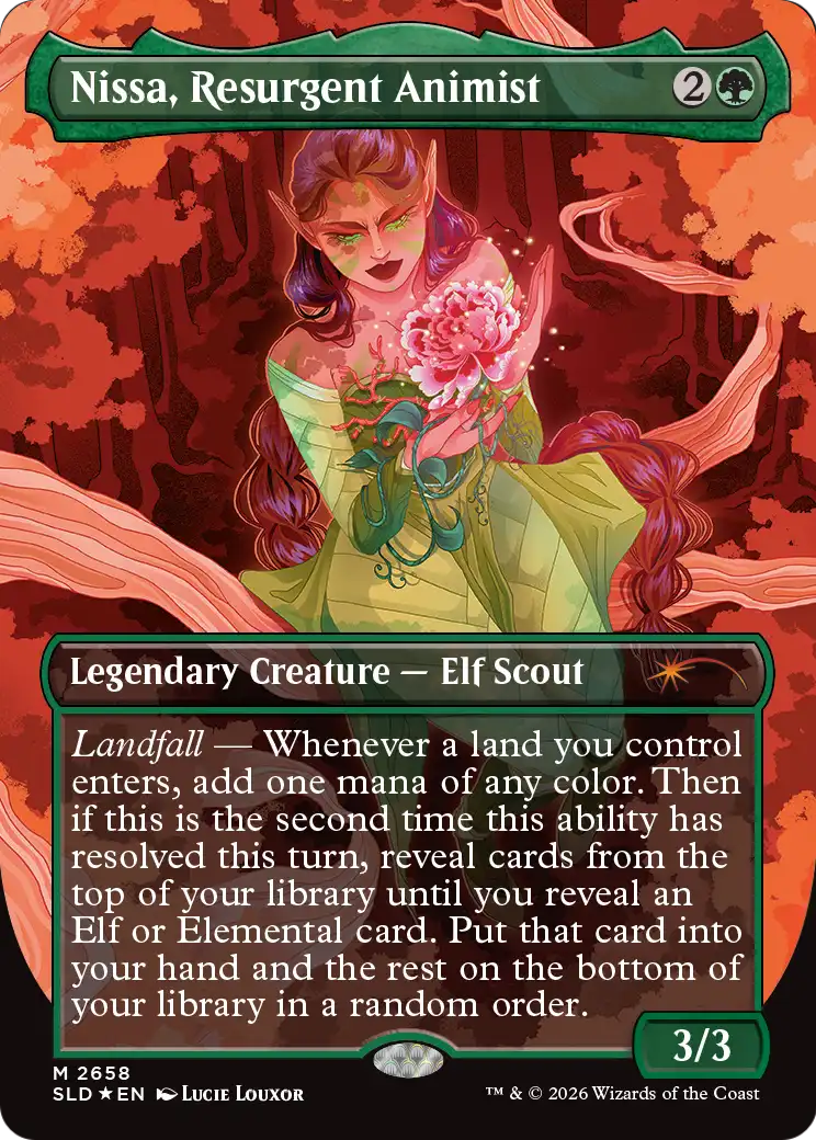 Nissa, Resurgent Animist [Secret Lair Drop Series] | Game Master's Emporium (The New GME)