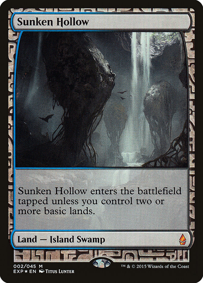 Sunken Hollow [Zendikar Expeditions] | Game Master's Emporium (The New GME)