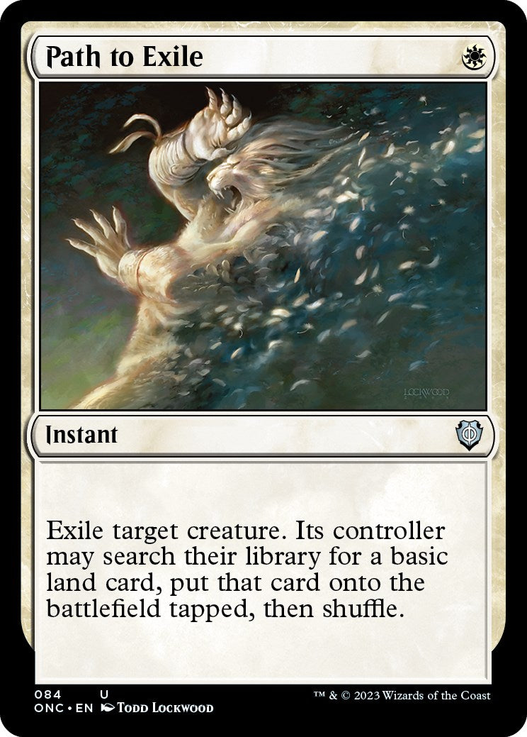 Path to Exile [Phyrexia: All Will Be One Commander] | Game Master's Emporium (The New GME)
