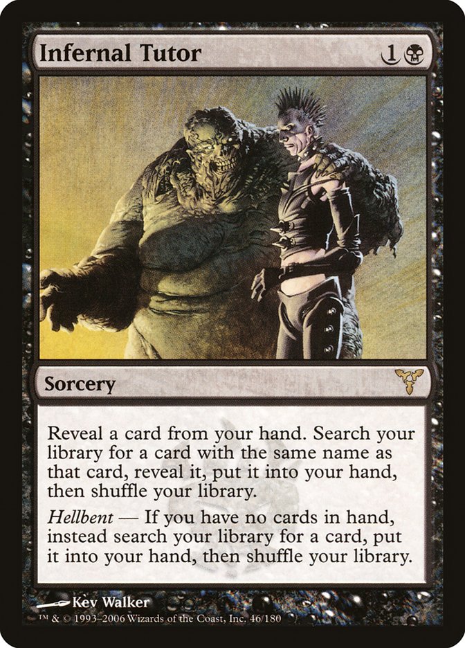 Infernal Tutor [Dissension] | Game Master's Emporium (The New GME)