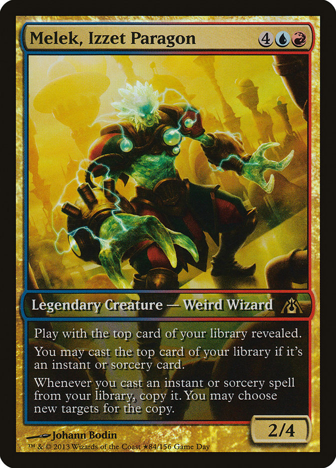 Melek, Izzet Paragon (Game Day) [Dragon's Maze Promos] | Game Master's Emporium (The New GME)