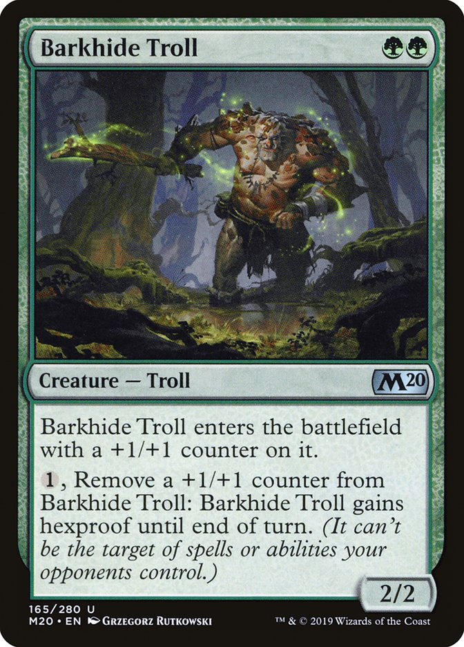 Barkhide Troll [Core Set 2020] | Game Master's Emporium (The New GME)