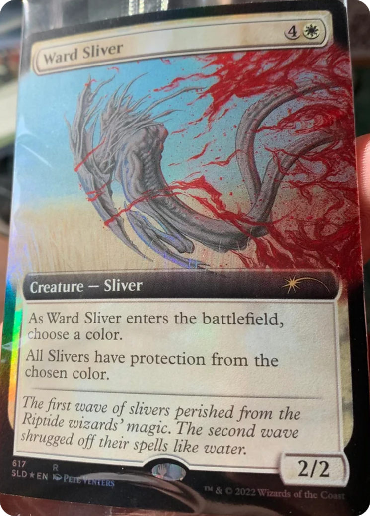 Ward Sliver (Extended Art) [Secret Lair Drop Promos] | Game Master's Emporium (The New GME)
