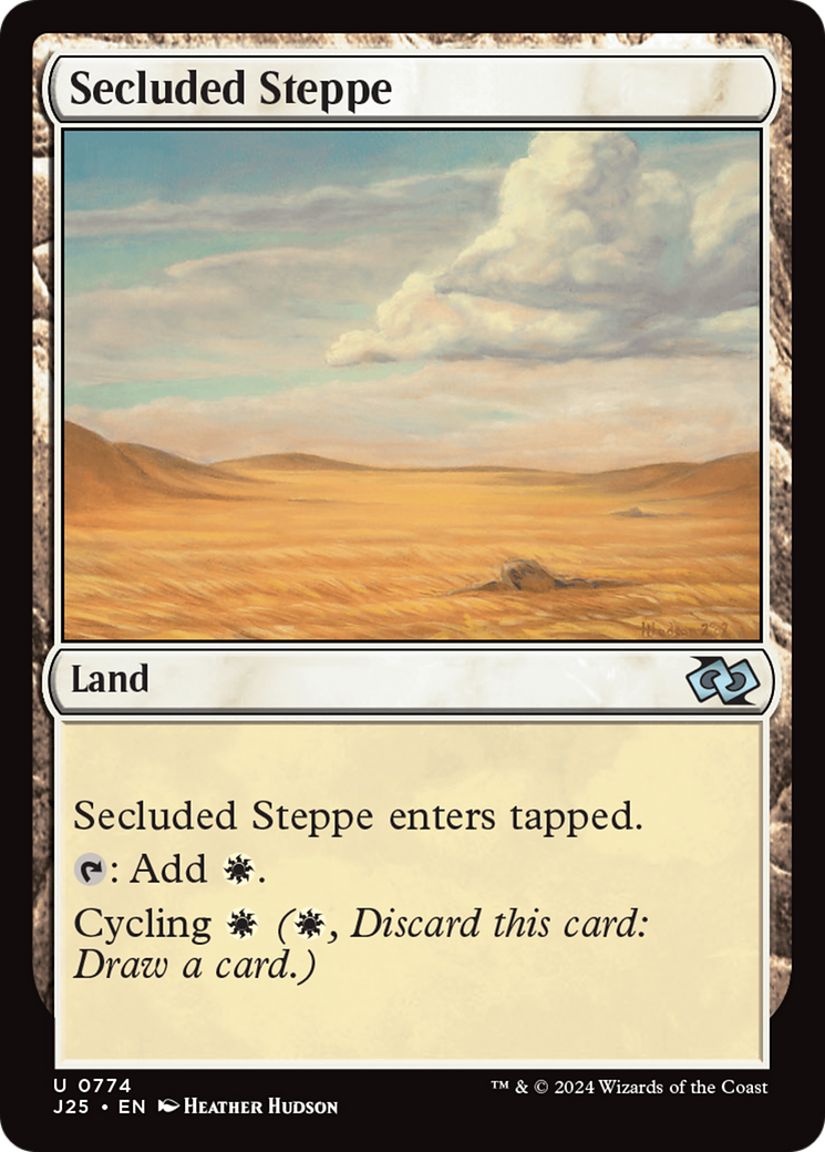 Secluded Steppe [Foundations Jumpstart] | Game Master's Emporium (The New GME)