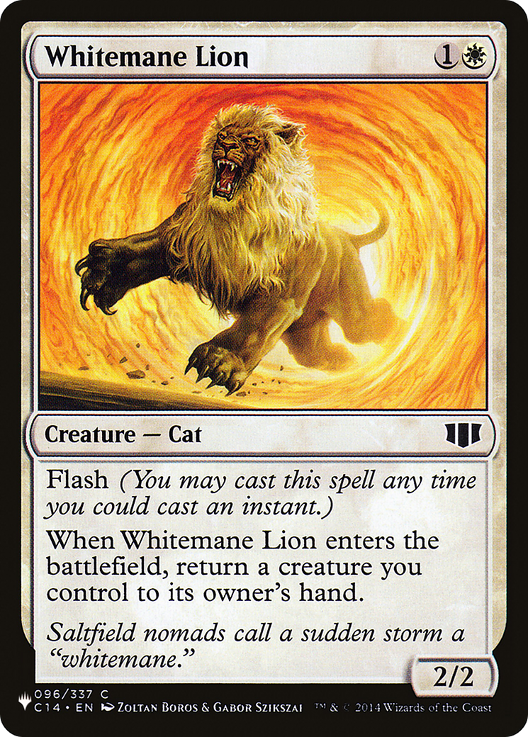 Whitemane Lion (PLC) [The List] | Game Master's Emporium (The New GME)