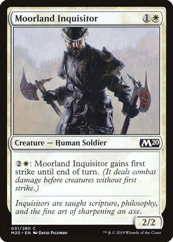 Moorland Inquisitor [Core Set 2020] | Game Master's Emporium (The New GME)
