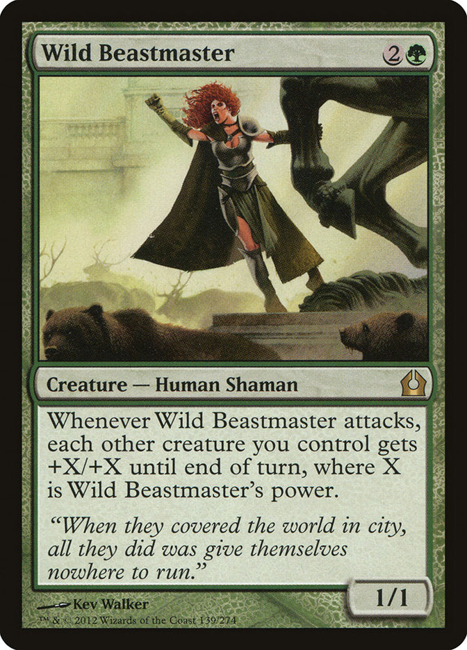 Wild Beastmaster [Return to Ravnica] | Game Master's Emporium (The New GME)