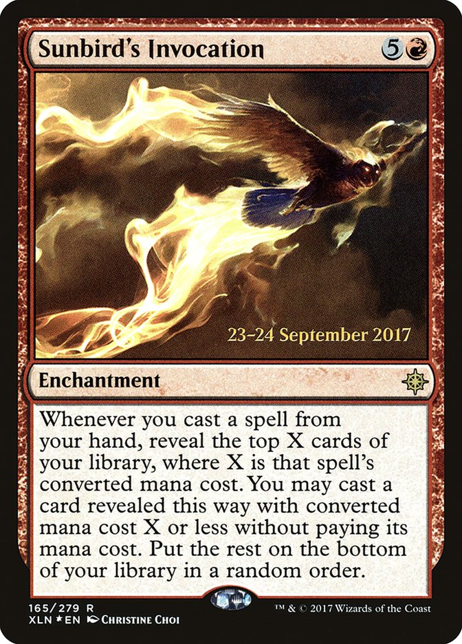 Sunbird's Invocation [Ixalan Prerelease Promos] | Game Master's Emporium (The New GME)