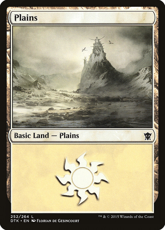 Plains (252) [Dragons of Tarkir] | Game Master's Emporium (The New GME)