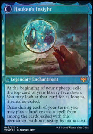 Jacob Hauken, Inspector // Hauken's Insight [Innistrad: Crimson Vow Prerelease Promos] | Game Master's Emporium (The New GME)