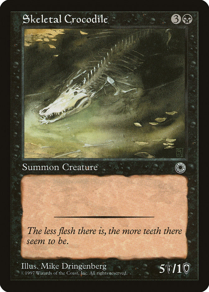 Skeletal Crocodile [Portal] | Game Master's Emporium (The New GME)