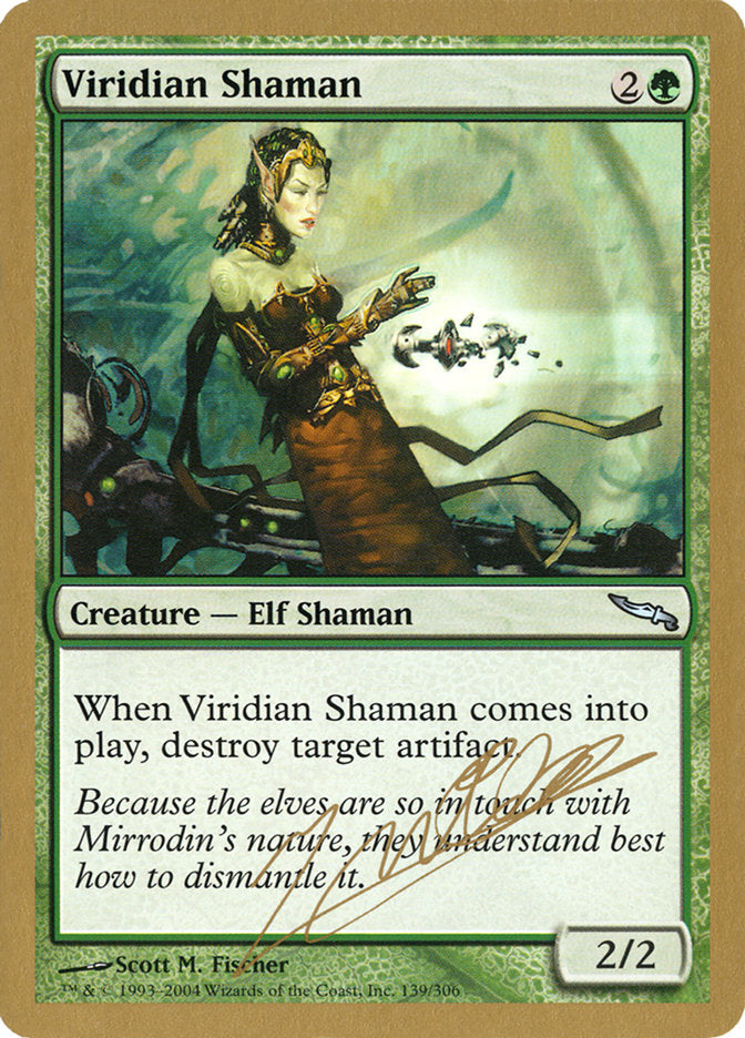 Viridian Shaman (Julien Nuijten) [World Championship Decks 2004] | Game Master's Emporium (The New GME)