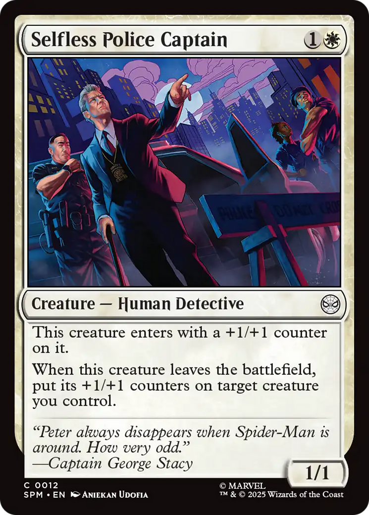 Selfless Police Captain [Marvel's Spider-Man] | Game Master's Emporium (The New GME)