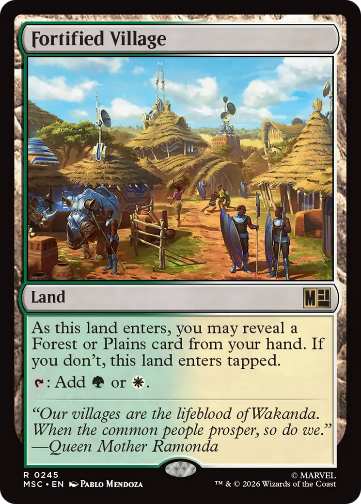 Fortified Village [Marvel Super Heroes Commander] | Game Master's Emporium (The New GME)