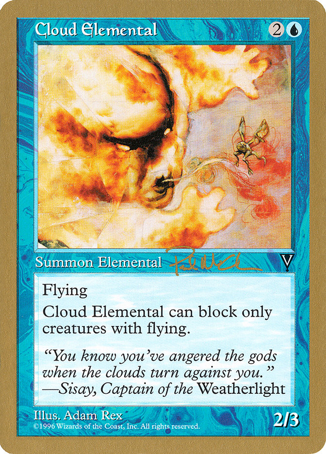 Cloud Elemental (Paul McCabe) [World Championship Decks 1997] | Game Master's Emporium (The New GME)