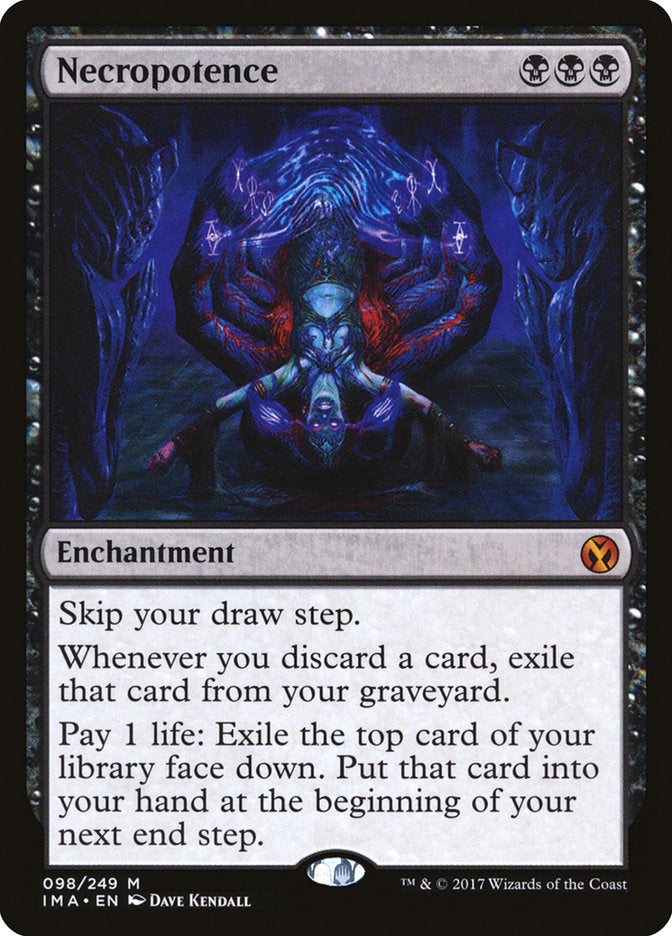 Necropotence [Iconic Masters] | Game Master's Emporium (The New GME)