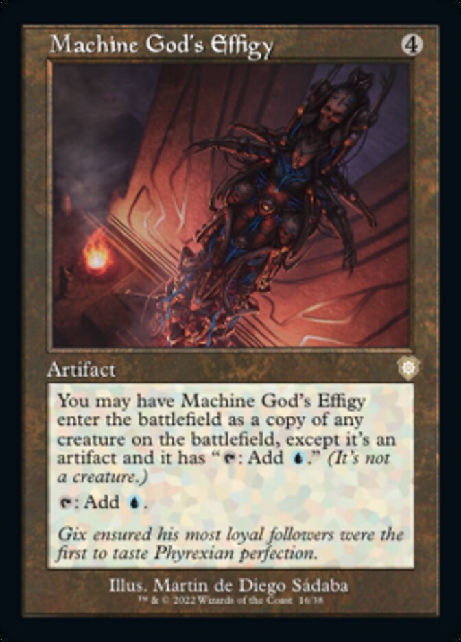 Machine God's Effigy (Retro) [The Brothers' War Commander] | Game Master's Emporium (The New GME)