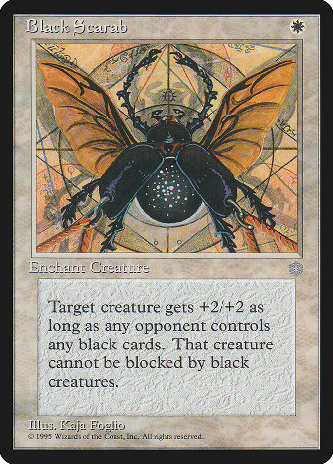 Black Scarab [Ice Age] | Game Master's Emporium (The New GME)