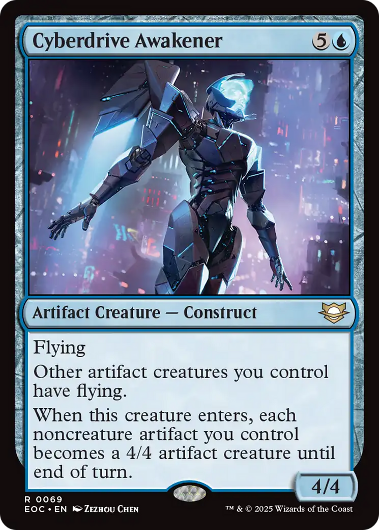 Cyberdrive Awakener [Edge of Eternities Commander] | Game Master's Emporium (The New GME)