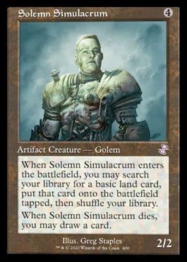 Solemn Simulacrum (Timeshifted) [Time Spiral Remastered] | Game Master's Emporium (The New GME)