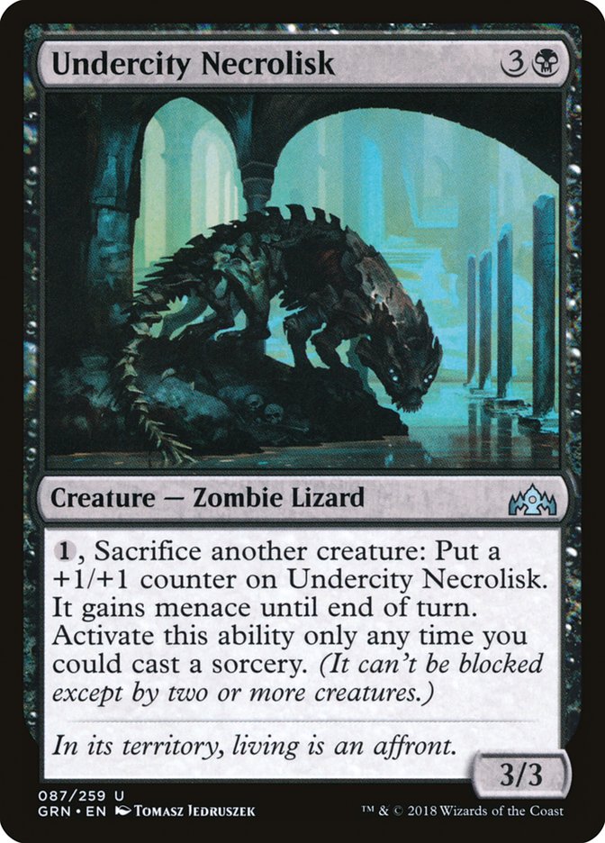 Undercity Necrolisk [Guilds of Ravnica] | Game Master's Emporium (The New GME)