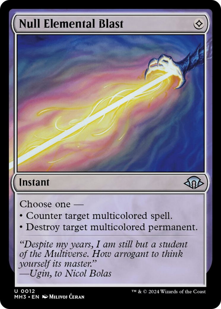 Null Elemental Blast [Modern Horizons 3] | Game Master's Emporium (The New GME)