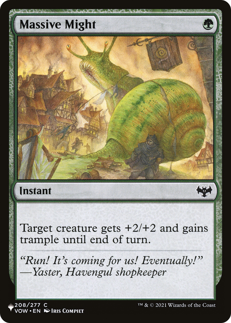 Massive Might [The List] | Game Master's Emporium (The New GME)