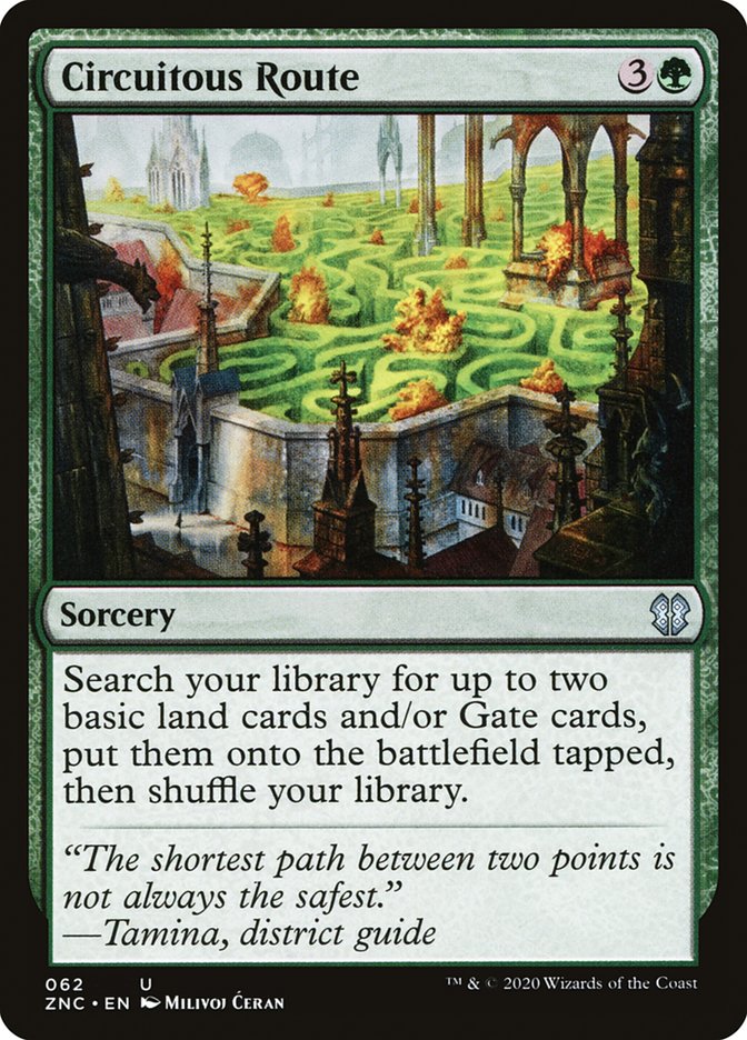Circuitous Route [Zendikar Rising Commander] | Game Master's Emporium (The New GME)