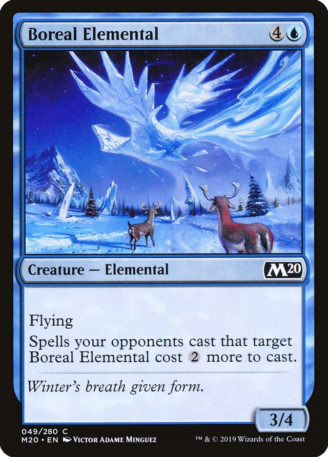 Boreal Elemental [Core Set 2020] | Game Master's Emporium (The New GME)