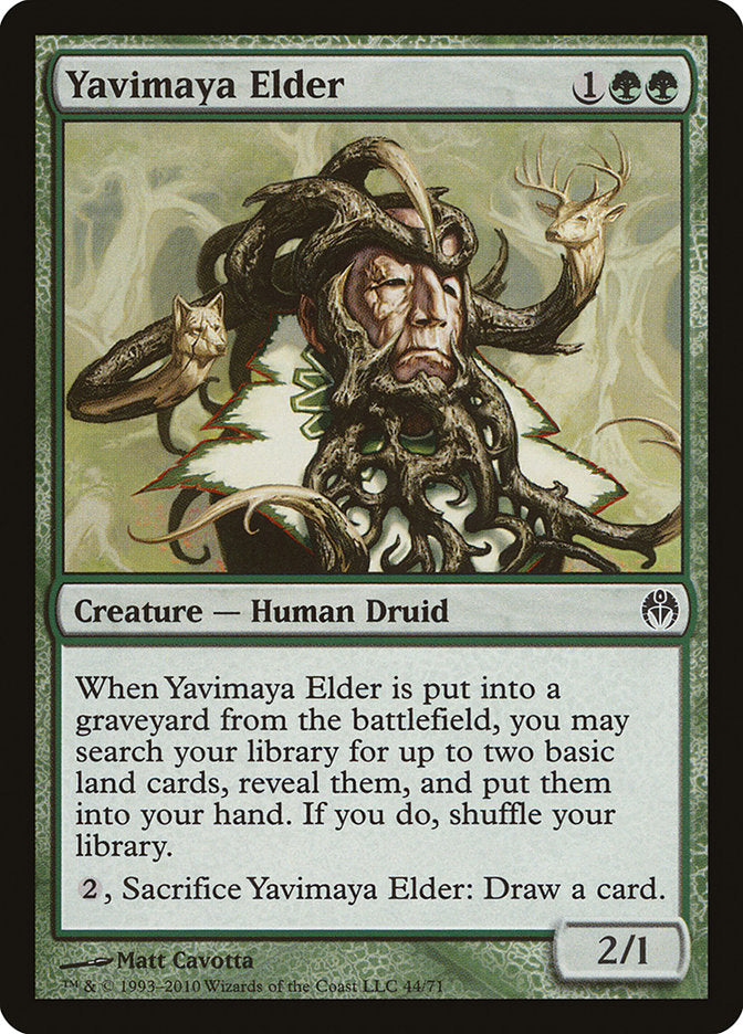 Yavimaya Elder [Duel Decks: Phyrexia vs. the Coalition] | Game Master's Emporium (The New GME)