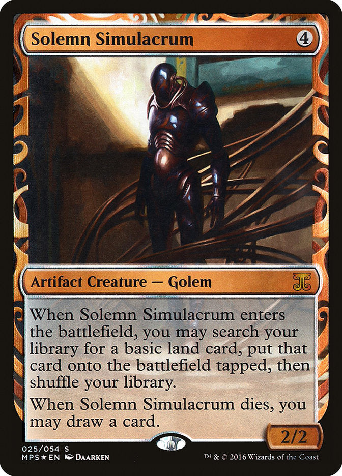 Solemn Simulacrum [Kaladesh Inventions] | Game Master's Emporium (The New GME)